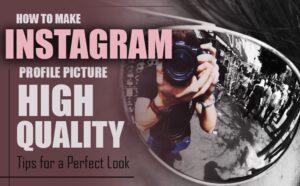High-quality Instagram profile picture