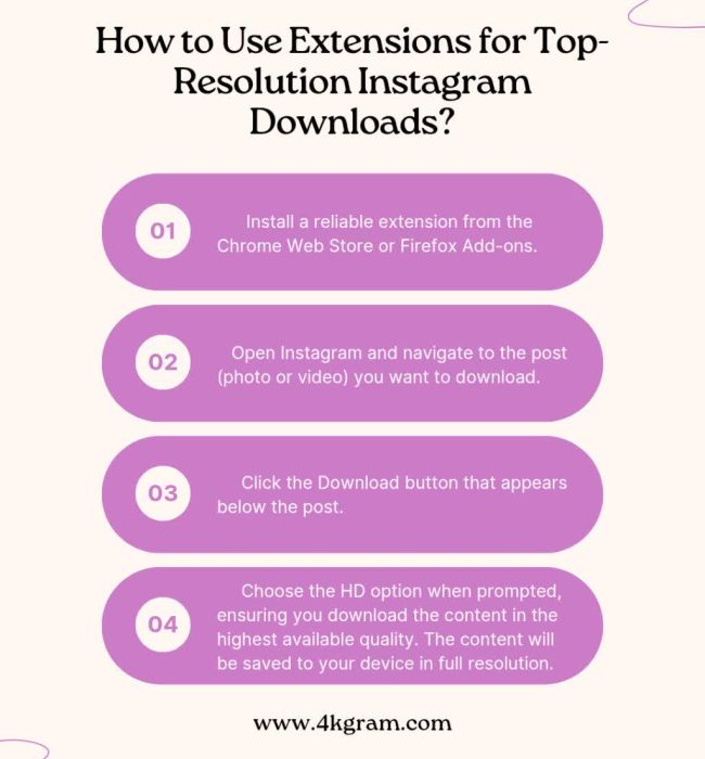 Save Instagram photos and videos in the highest definition